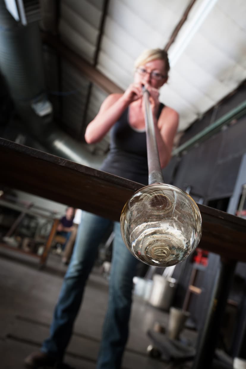 Bianco Blu:n lasinpuhallus- kokopäiväkurssi 2 (jatkokurssi) | Fiskars