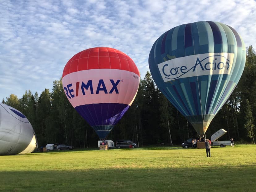 Kesäkauden kuumailmapallolento | Helsinki | Vantaa
