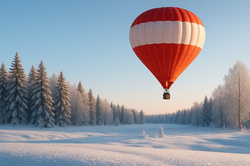 Talvikauden kuumailmapallolento 2:lle | Vantaa