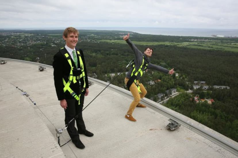 Reunallakävely Tallinnan TV-tornissa kahdelle | Tallinna