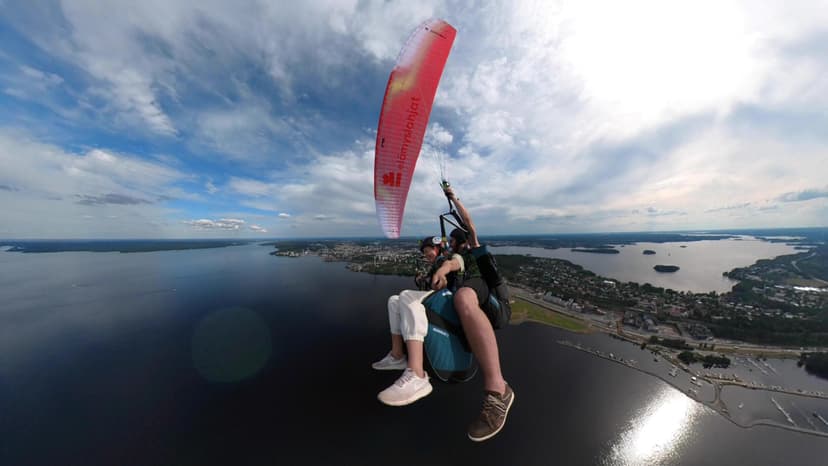 Elämyslento varjoliitimellä | Tampere