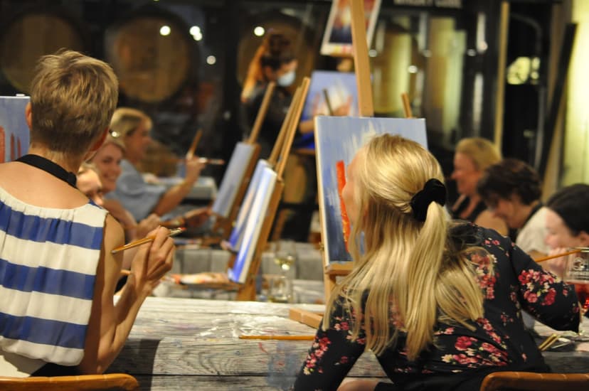 Paint&Party -lahjakortti kolmelle | Helsinki