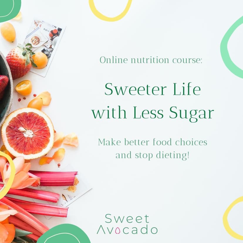Makeampi elämä, vähemmällä sokerilla -verkkokurssi | Online