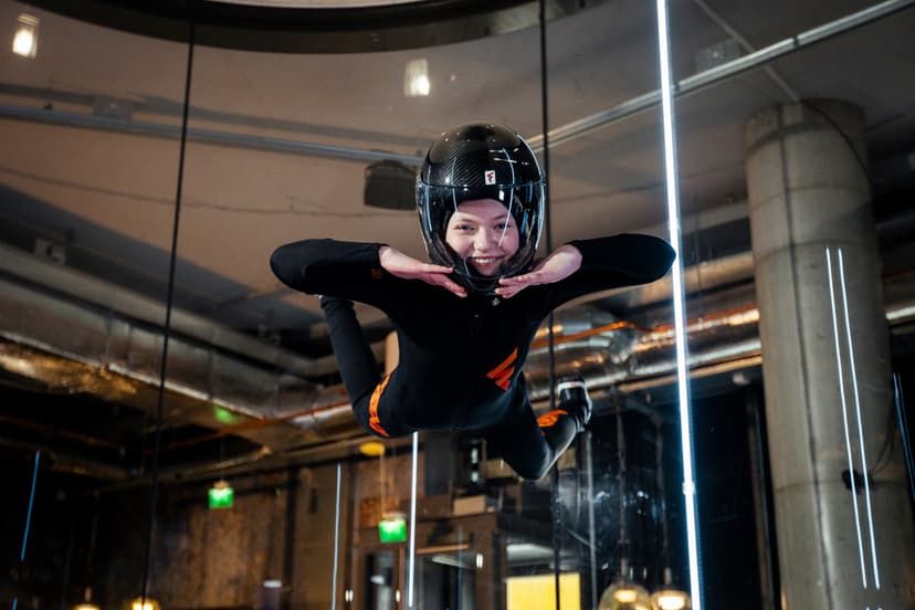 Fööni-vapaalentoelämys 4 min yhdelle | Helsinki