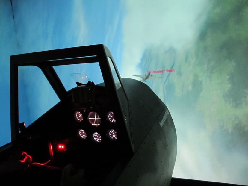 Kokeneiden lentäjien Messerschmitt Bf 109 G Lentosimulaattori kahdelle (60 min) | Vantaa