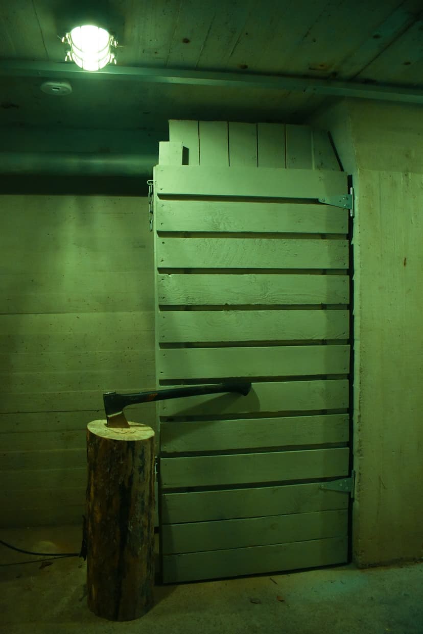 Pakohuonepeli historiallisessa bunkkerissa kolmelle | Luumäki