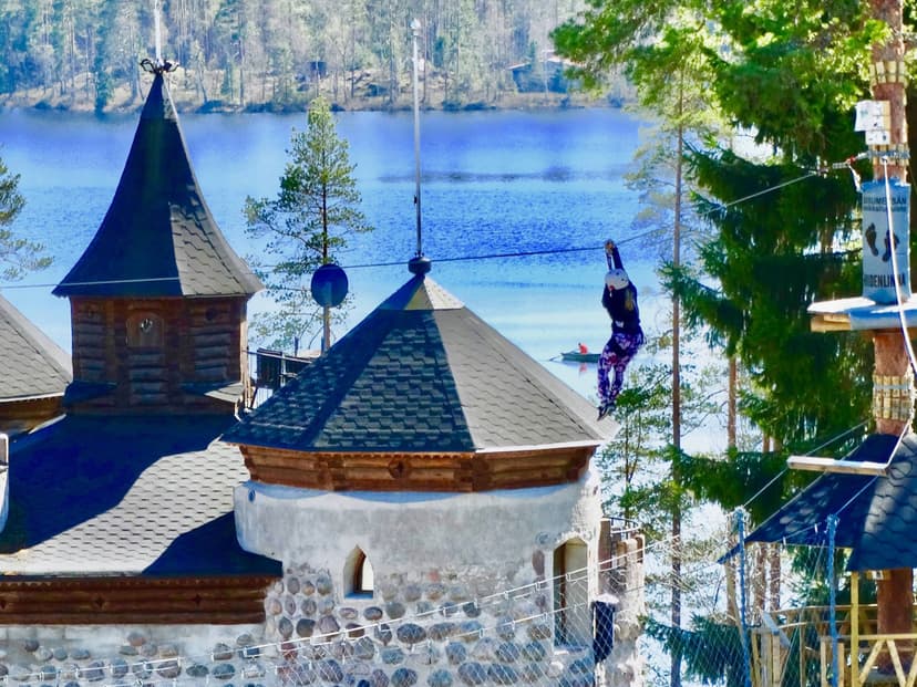 Seikkailupuisto & Buggy-karting yhdelle - Elämyspuisto Hiidenlinna Park Resort | Somero