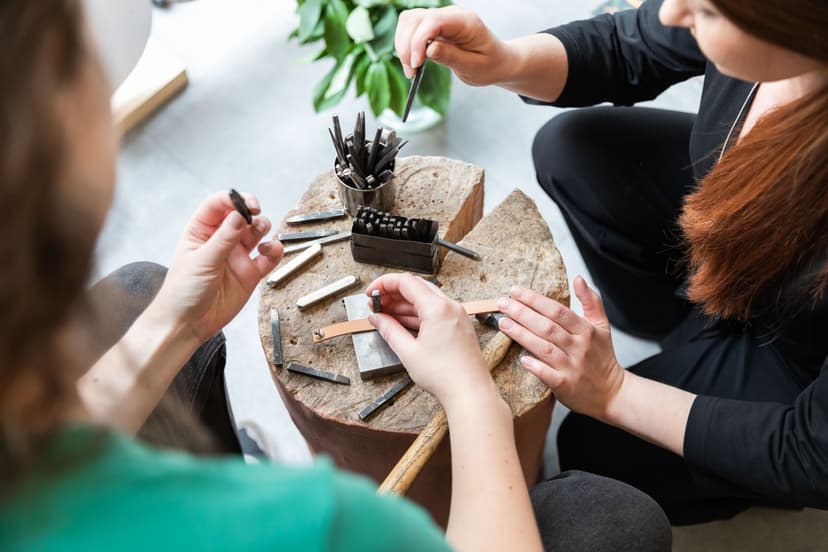 Nahkatyöpaja kahdelle | Helsinki