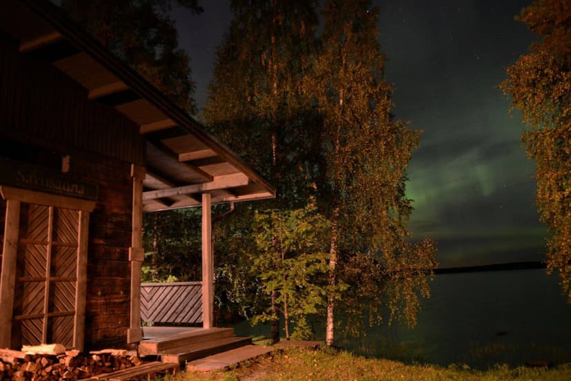 2 yön hemmotteluloma All Sky Aurora- lasi-iglussa | Hankasalmi