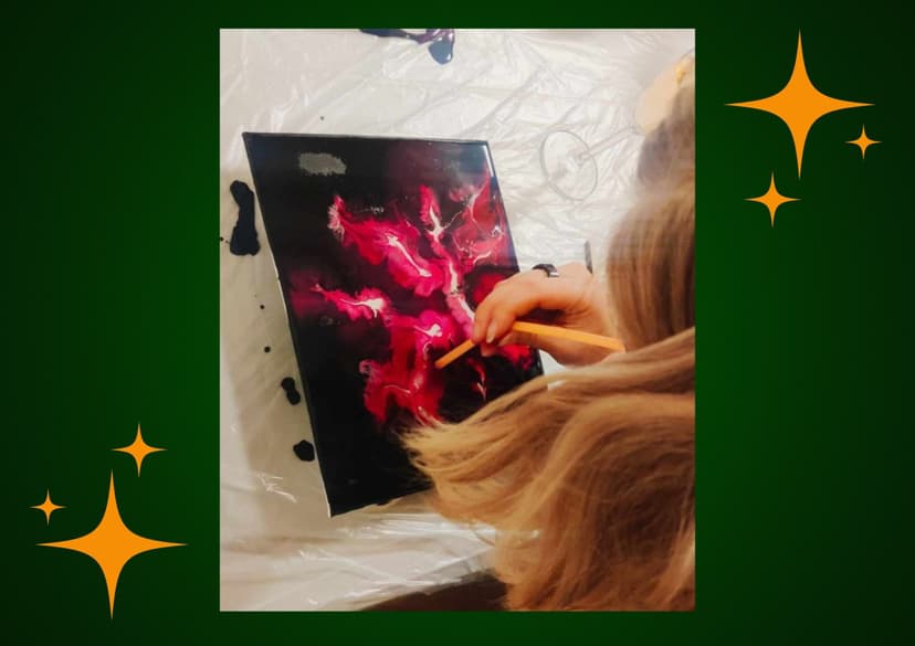 Akryylikaatoa, eli Pouringia | Tampere