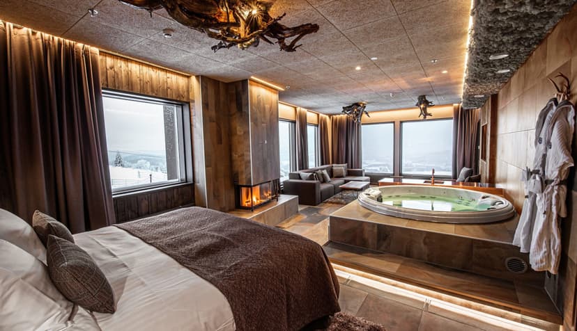 Romantiikkaa Karhunpesän sviitissä | Pudasjärvi