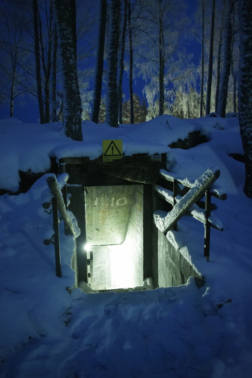 Pakohuonepeli historiallisessa bunkkerissa seitsemälle | Luumäki